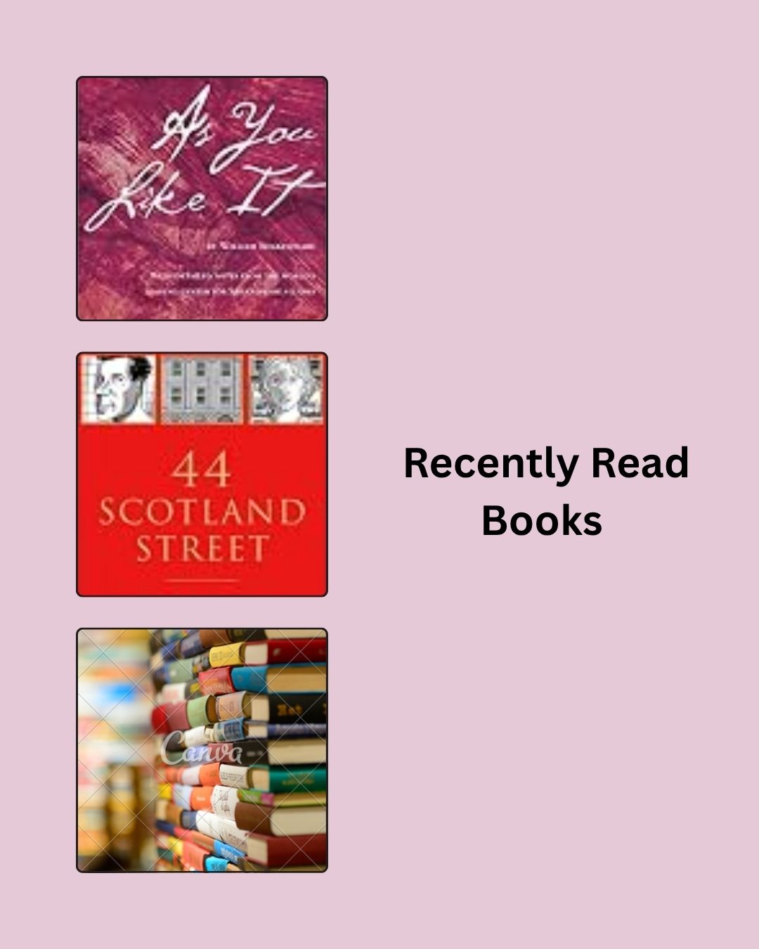 Recently Read Books
